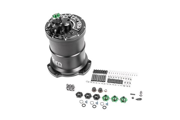 Radium Engineering — Radium Regulated Multi-Pump Fuel Surge Tank Fits Bosch BR540 / Deatschwerks DW400 (Pumps Not Incl.)
MPFST-R - view 3